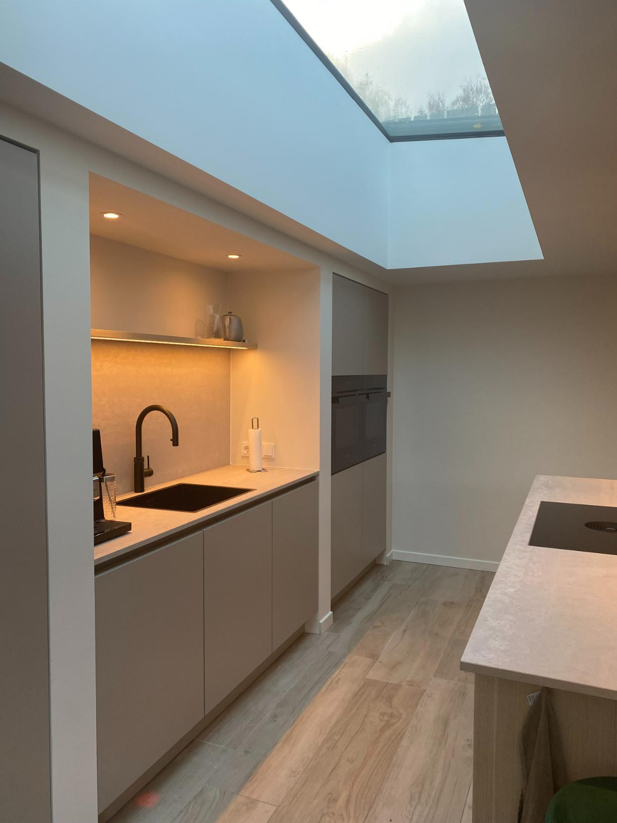 Lichtstraat inspiratie in de keuken