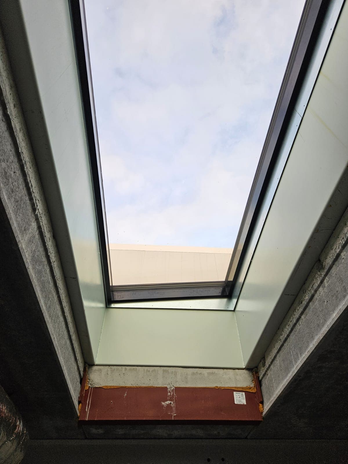 Lichtstraat van onderen